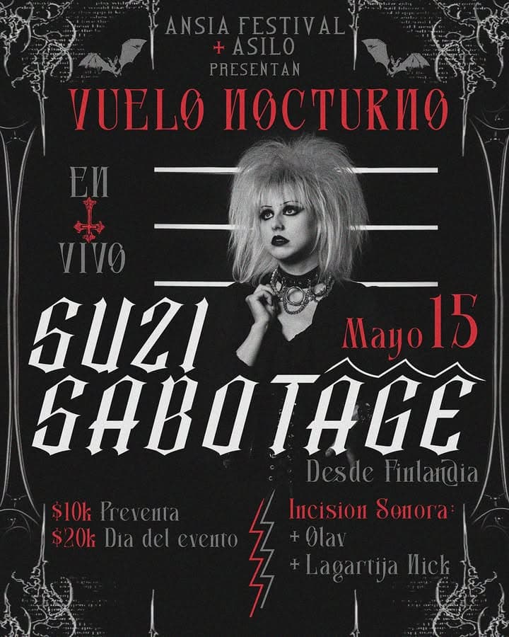 Suzi Sabotage Live Set