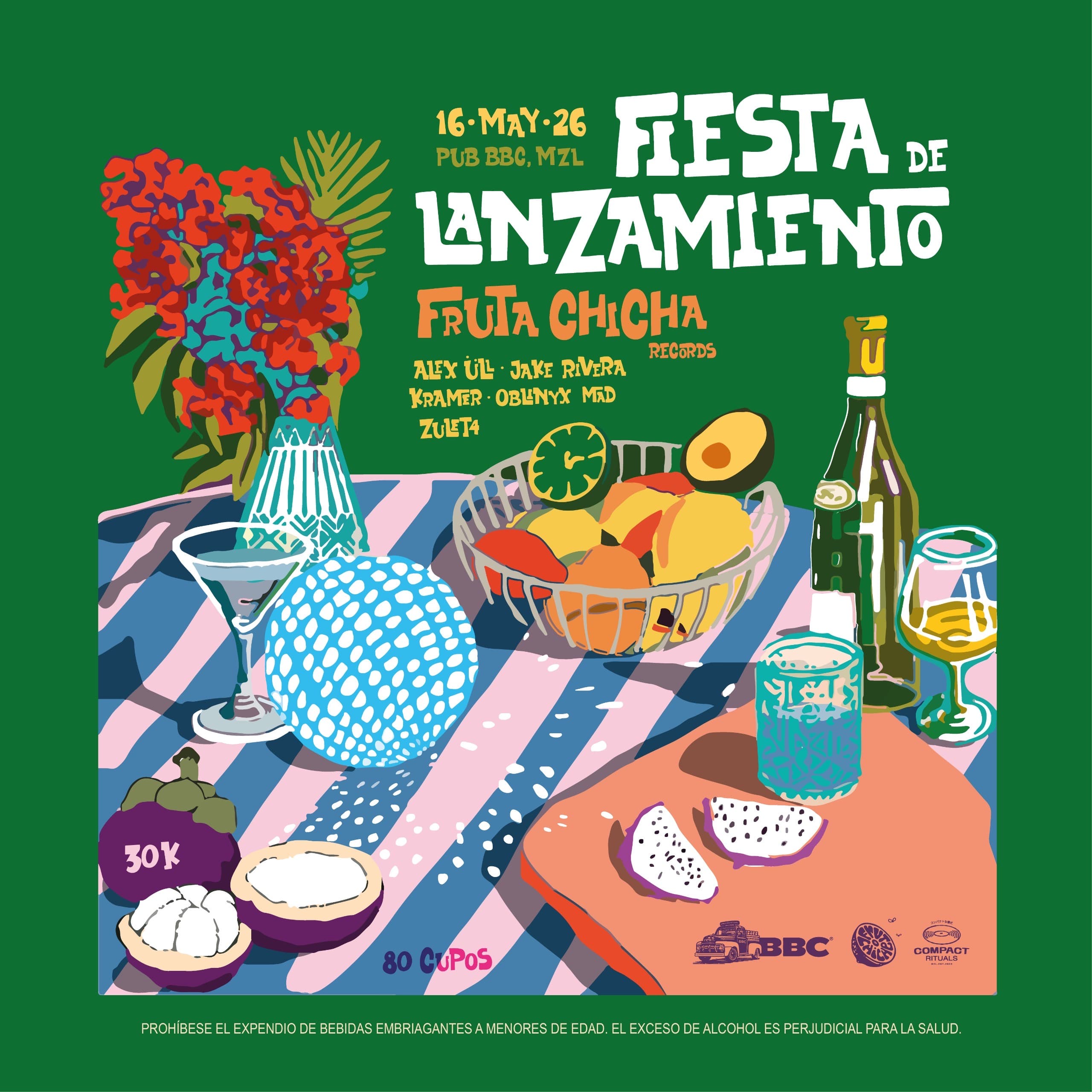 Fiesta de Lanzamiento de Fruta Chicha Records (Manizales)