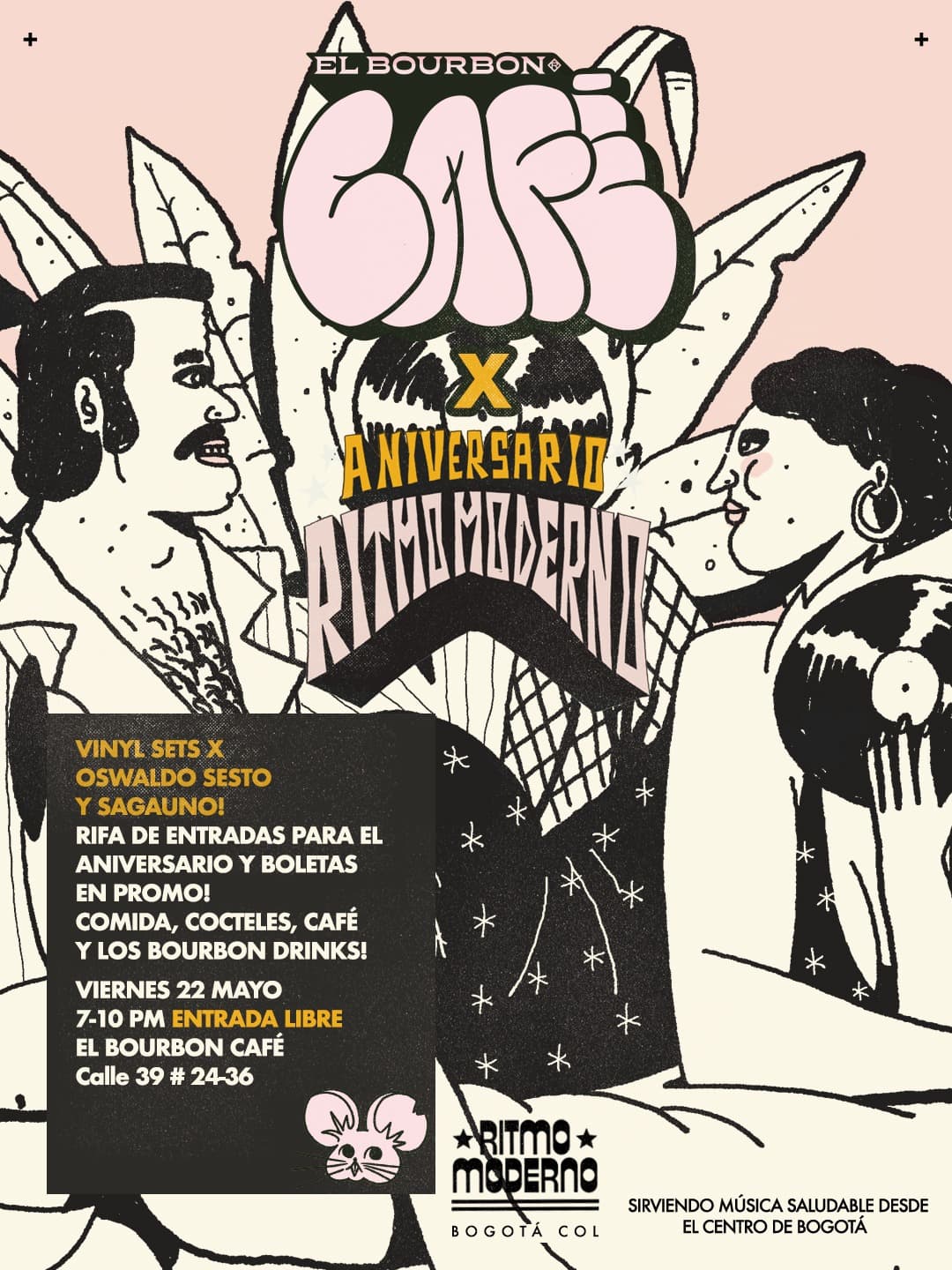 El Bourbon Café X Ritmo Moderno