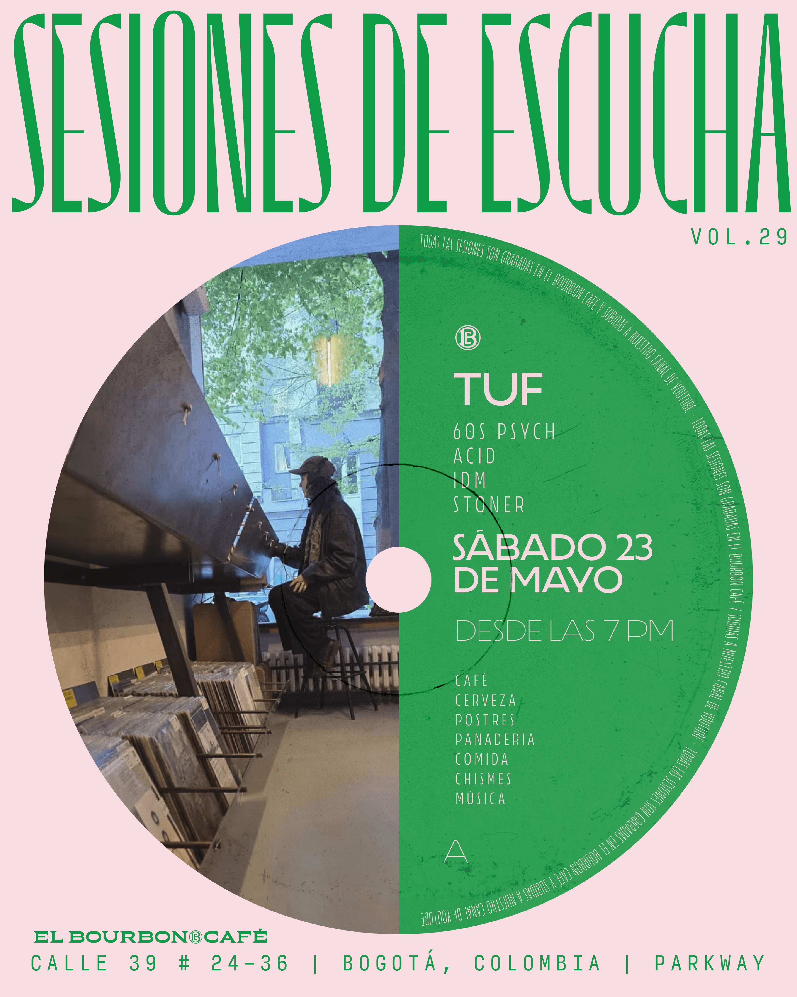 Sesión de vinilos - TUF