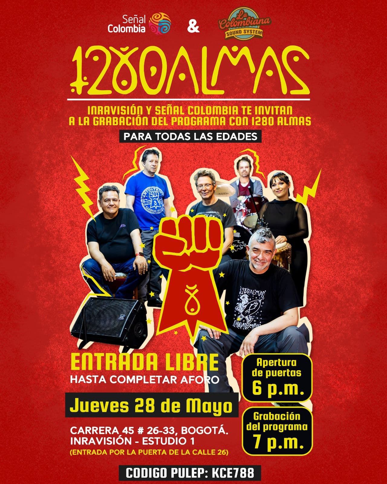 Grabación 1280 Almas