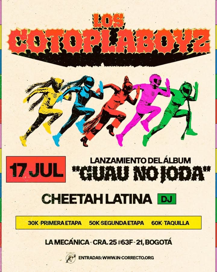 Lanzamiento del álbum 'Guau No Joda'