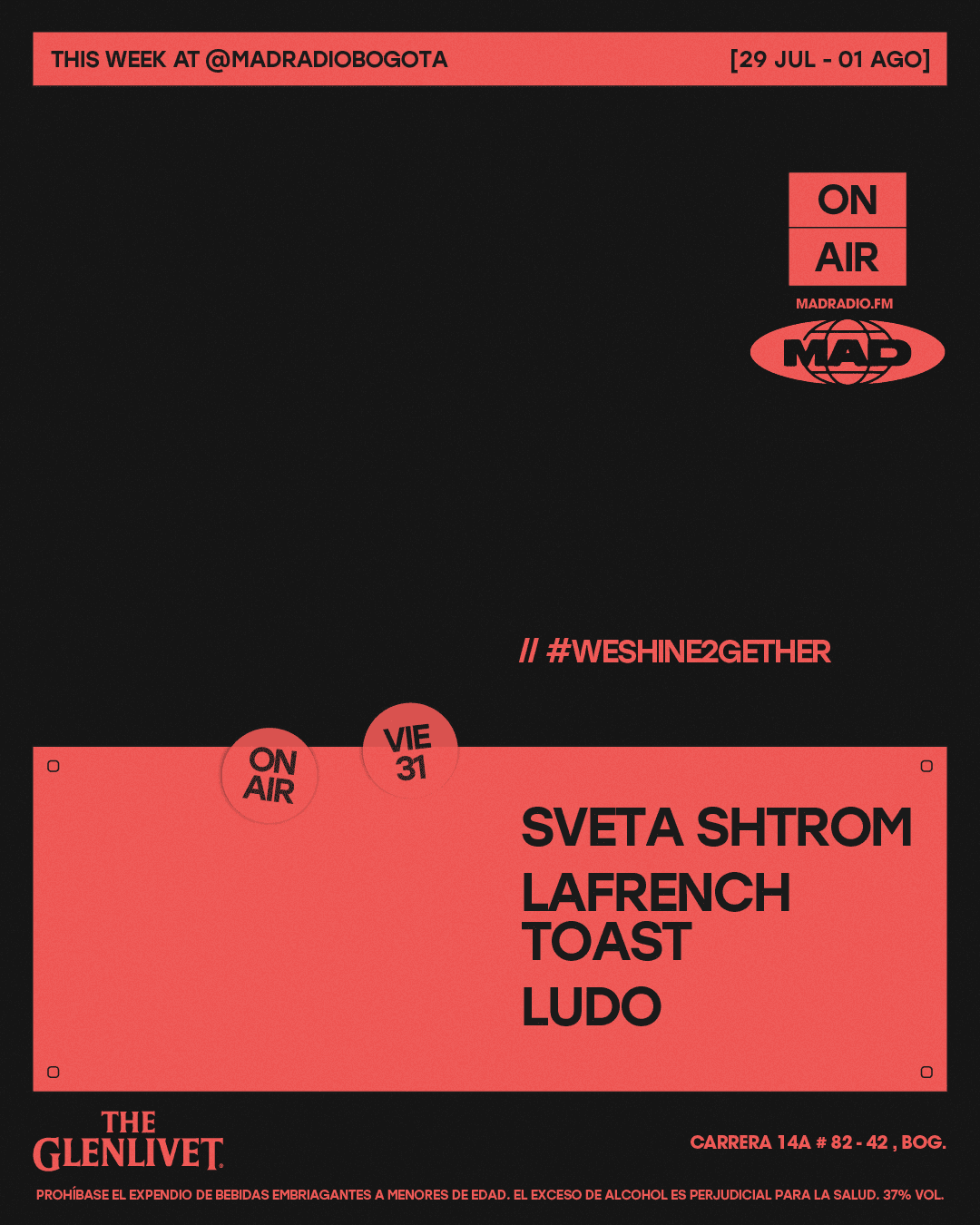#WESHINE2GETHER: Sveta Shtrom / Lafrench Toast / LUDO