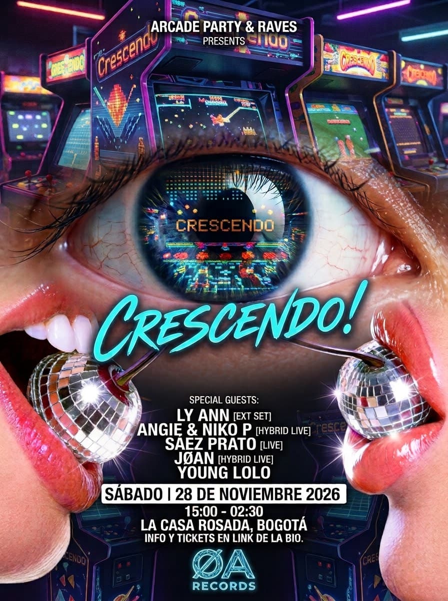 ARCADE PARTY & RAVES PRESENTS CRESCENDO