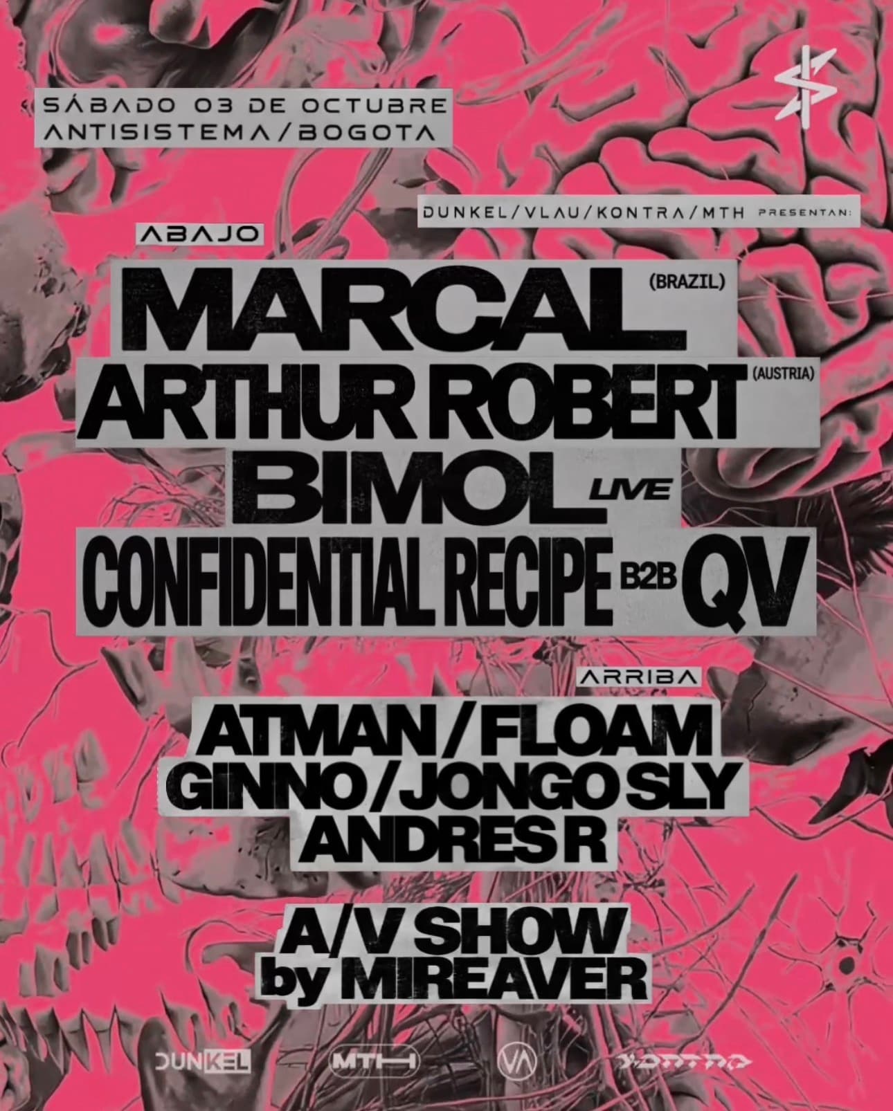Marcal + Arthur Robert (DUNKEL / Kontra / MTH / Vlau Pres.)