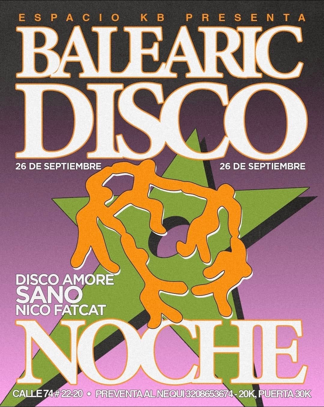 Espacio KB presenta Balearic Disco Noche 1er Aniversario