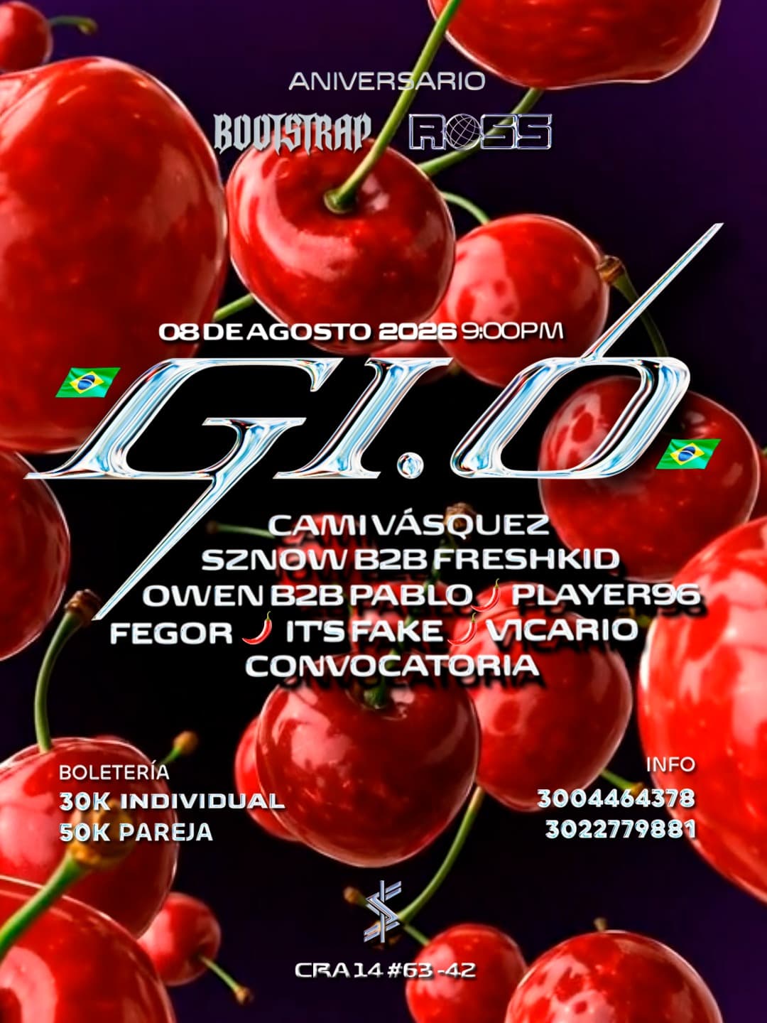 ROSS x BOOTSTRAP ANIVERSARY PRESENTAN: GI.O BR