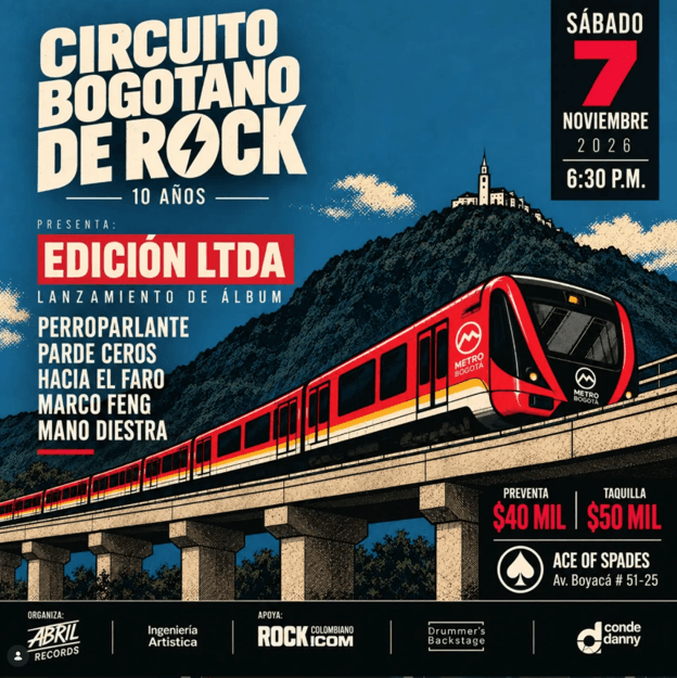 Circuito Bogotano de Rock - Lanzamiento EP Edición Limitada