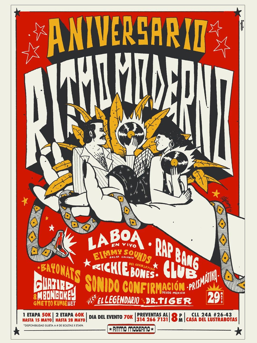 Aniversario Ritmo Moderno